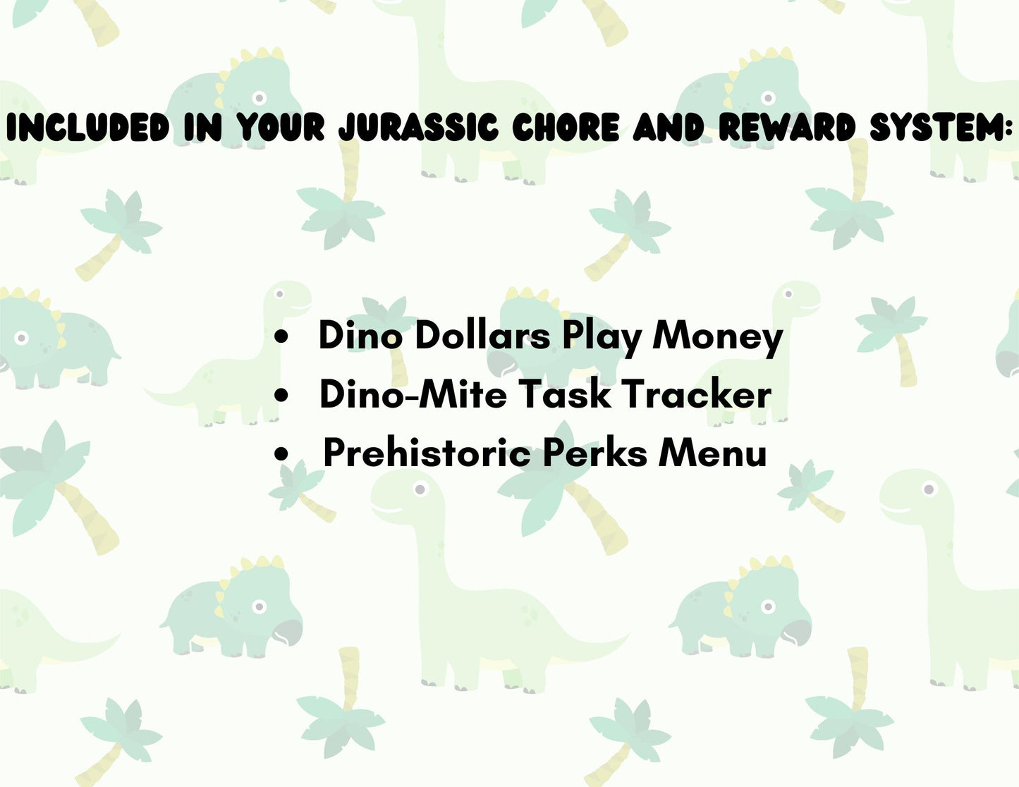 Kids Reward System Printable Mom Bucks Dinosaur Coupon Play Money Good Behavior Bucks Chore Earn Money Chart Planner Pretend Money Jurassic